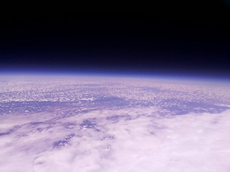 Skauti vystoupali do stratosféry